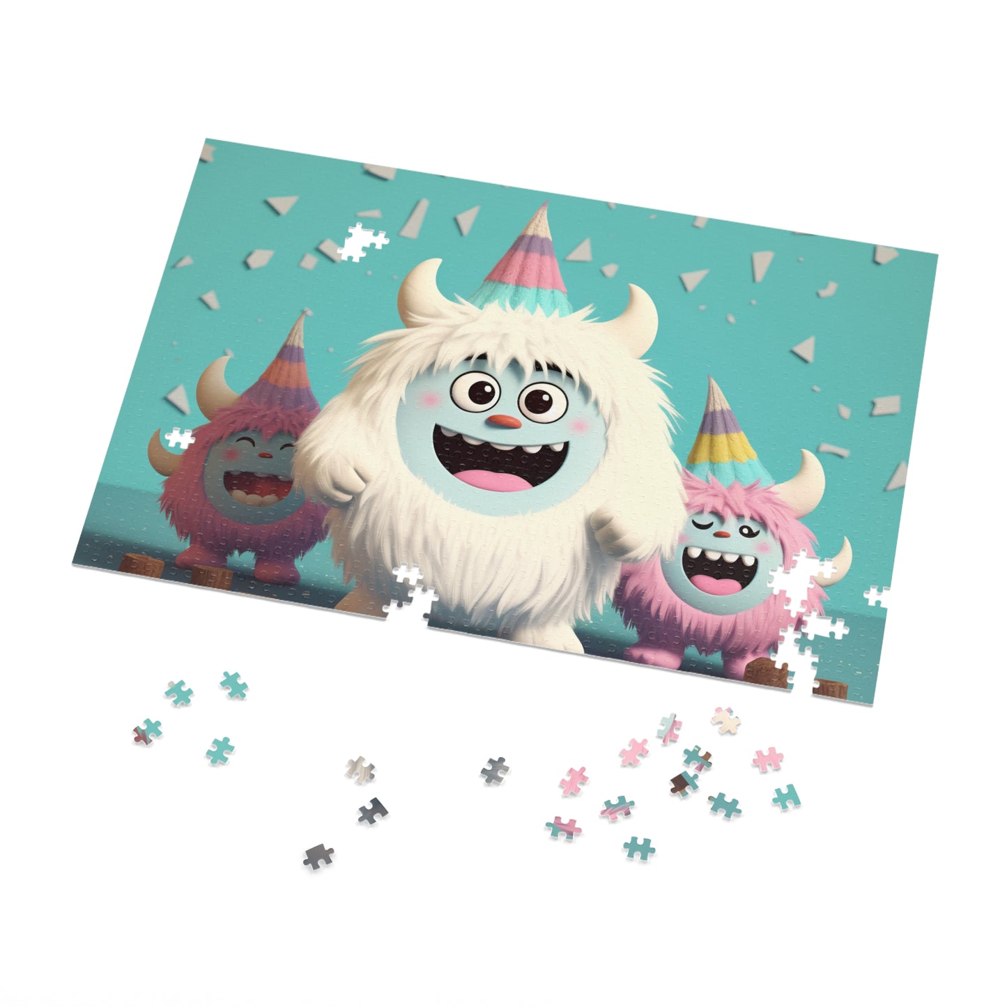 Jigsaw Puzzle (30, 110, 252, 500,1000-Piece) Yeti Kin Party 2