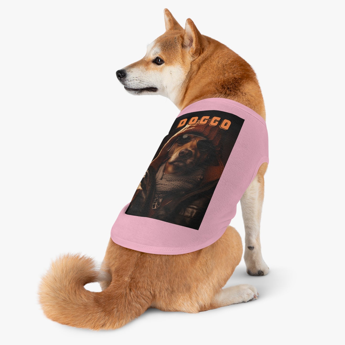 Camiseta sin mangas para mascotas Doggo