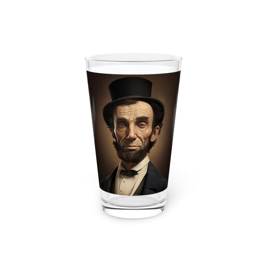 Pint Glass, 16oz Babes Lincoln