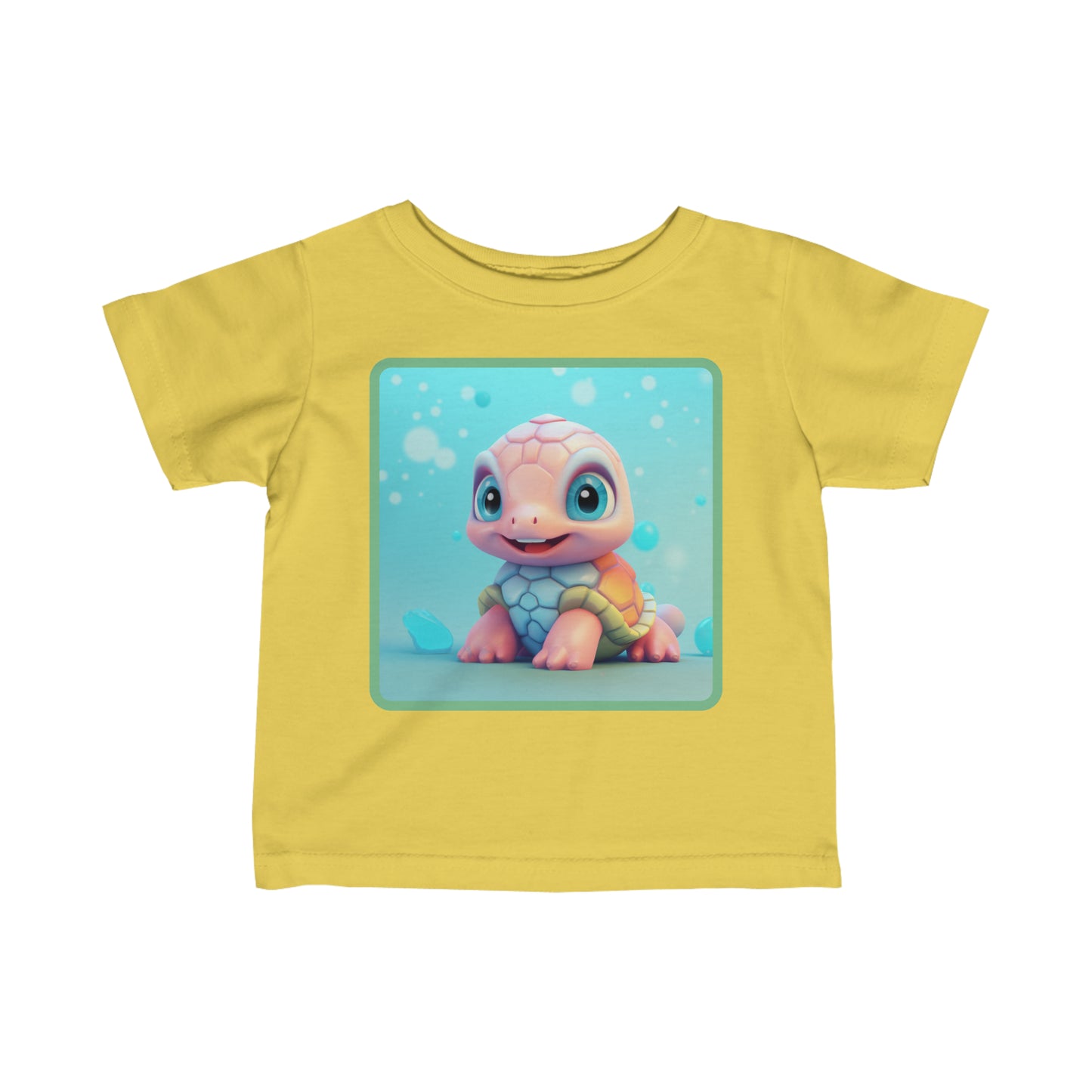 Camiseta Infantil Punto Fino Tortuga 2