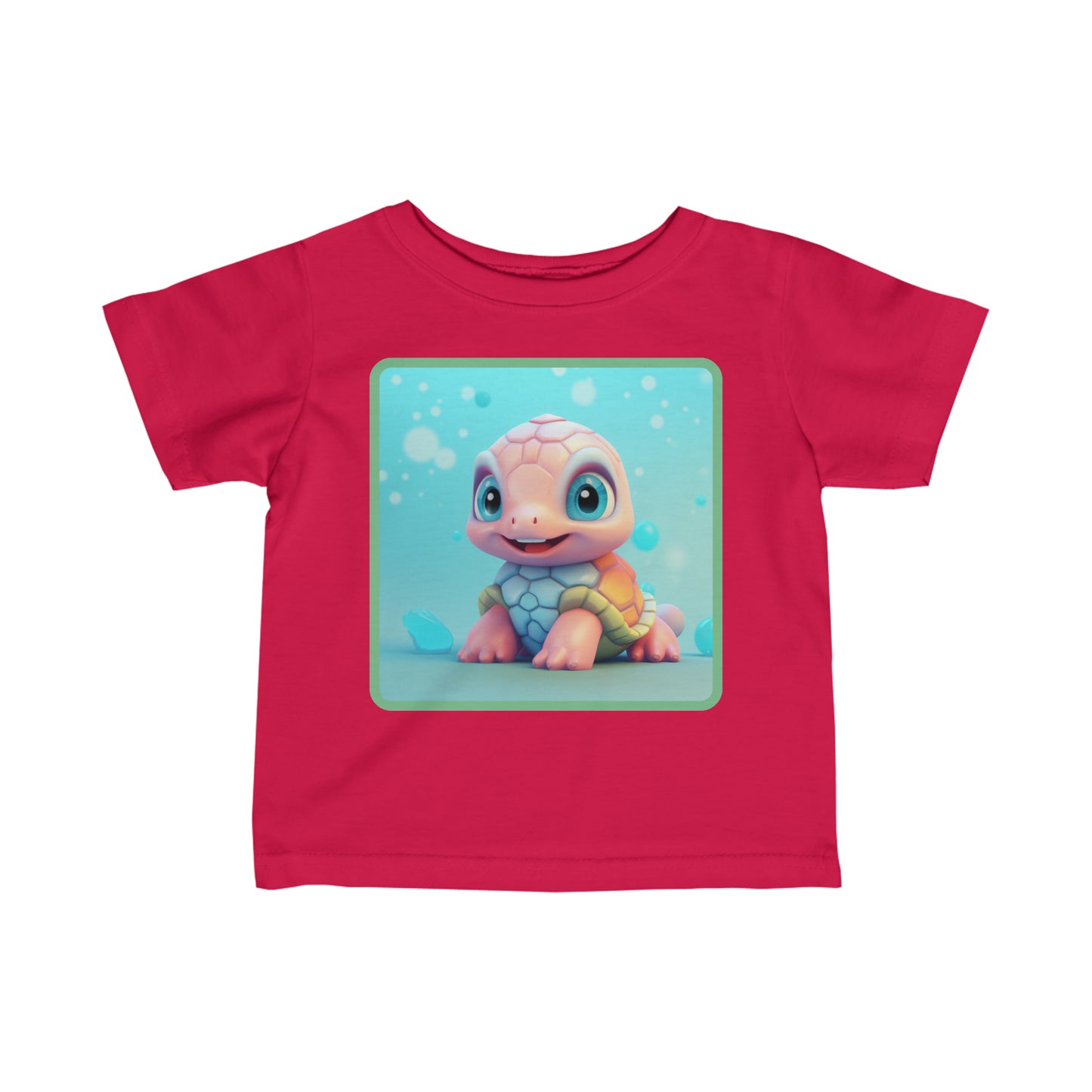 Camiseta Infantil Punto Fino Tortuga 2