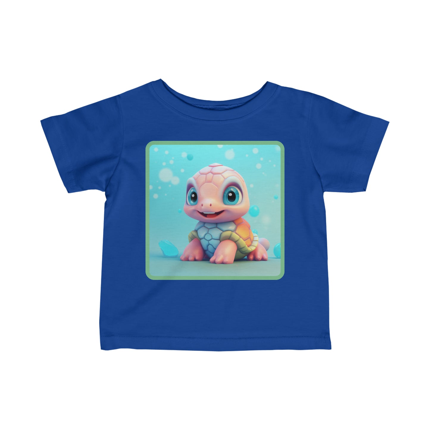 Camiseta Infantil Punto Fino Tortuga 2