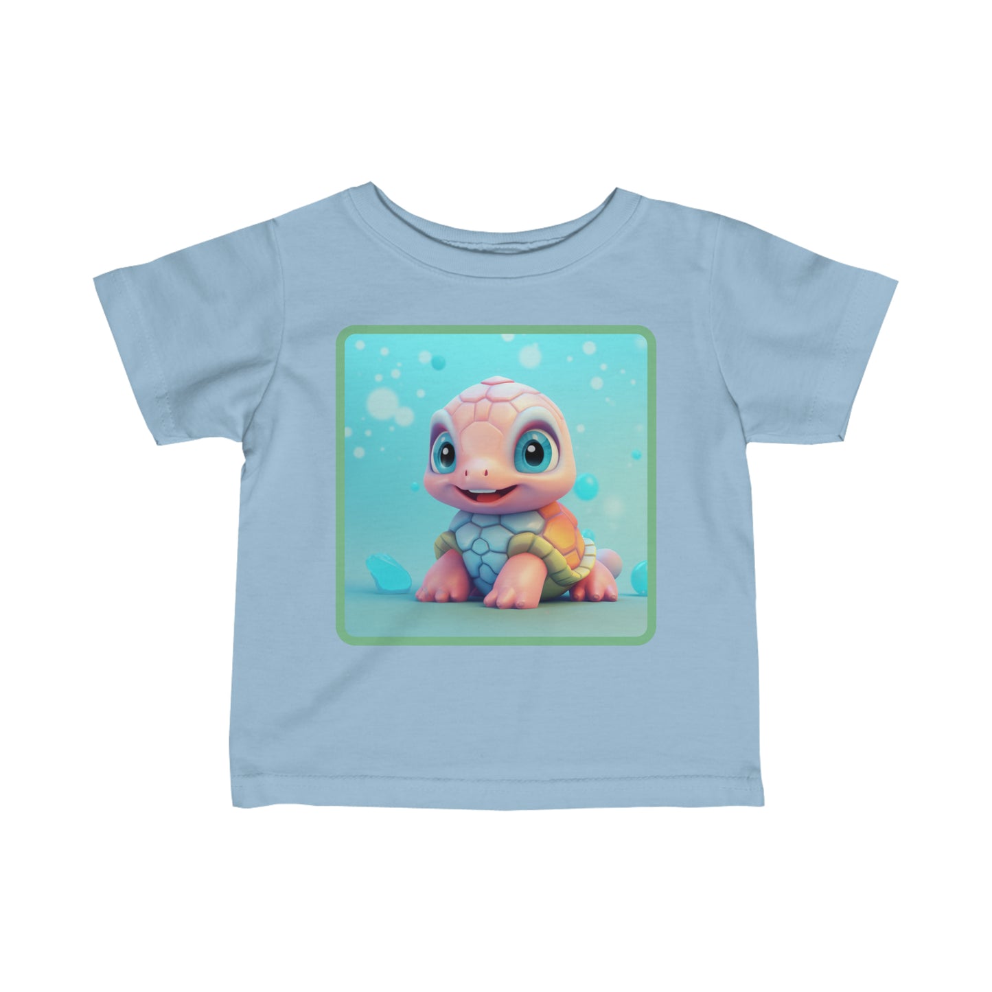 Camiseta Infantil Punto Fino Tortuga 2