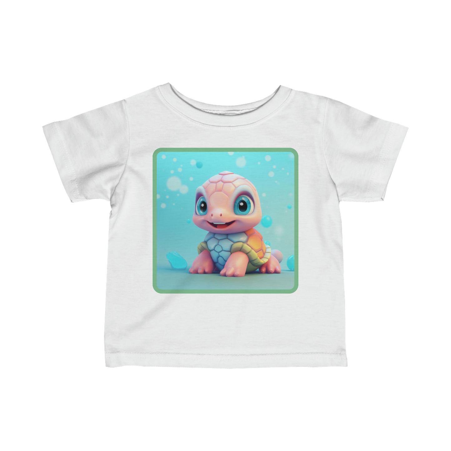 Camiseta Infantil Punto Fino Tortuga 2