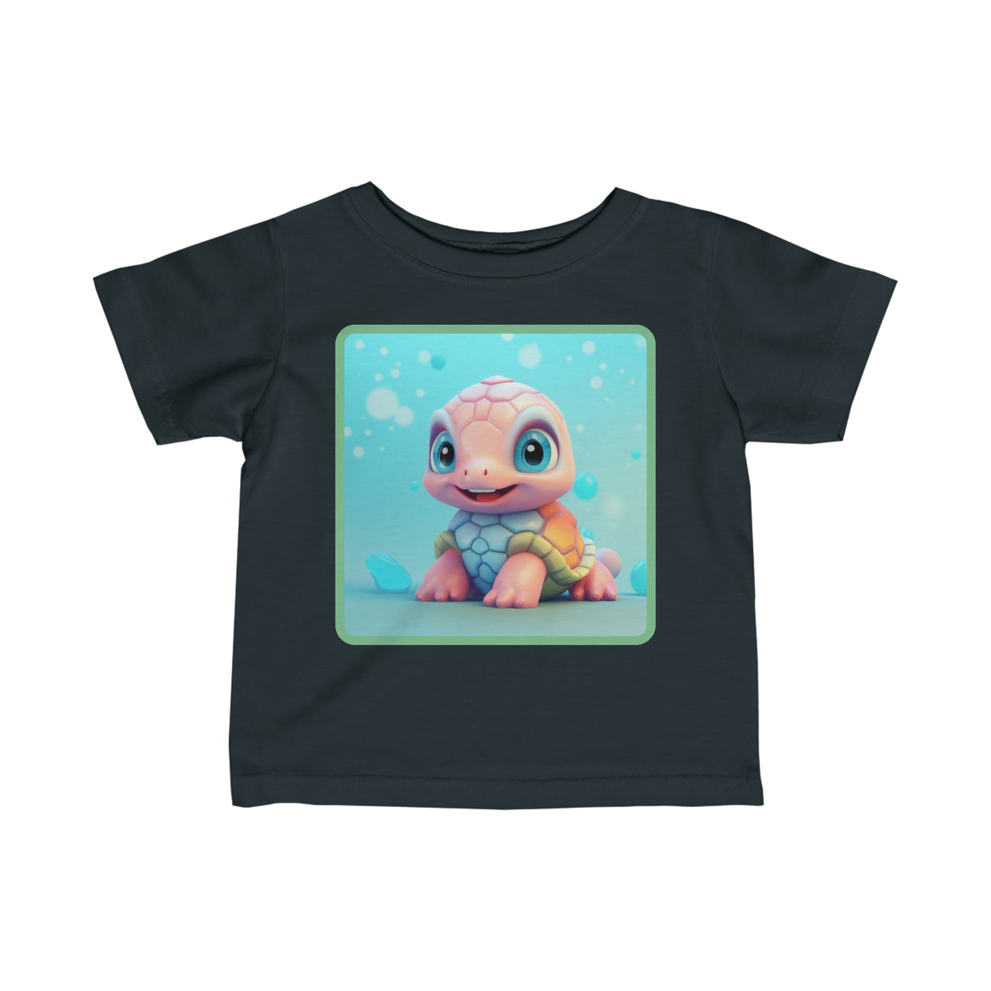 Camiseta Infantil Punto Fino Tortuga 2