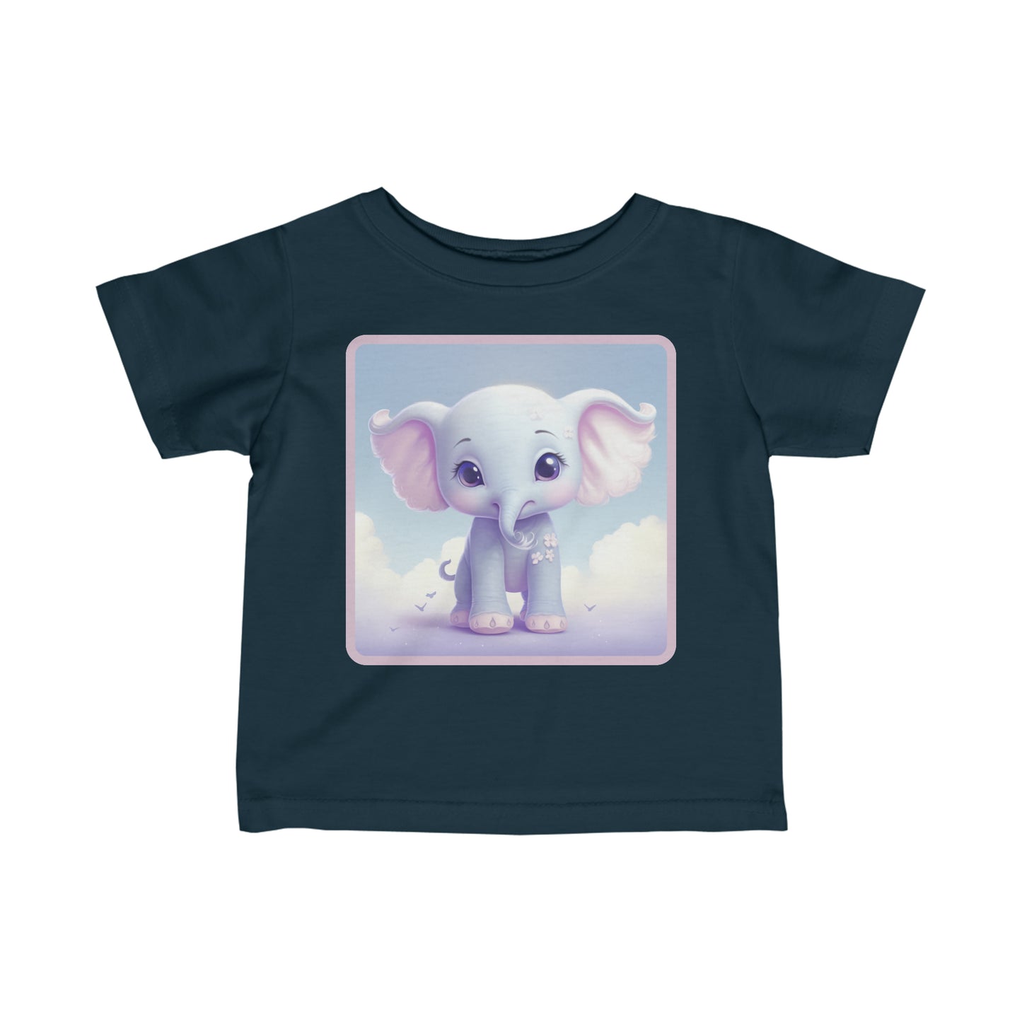 Camiseta Infantil Punto Fino Elefante