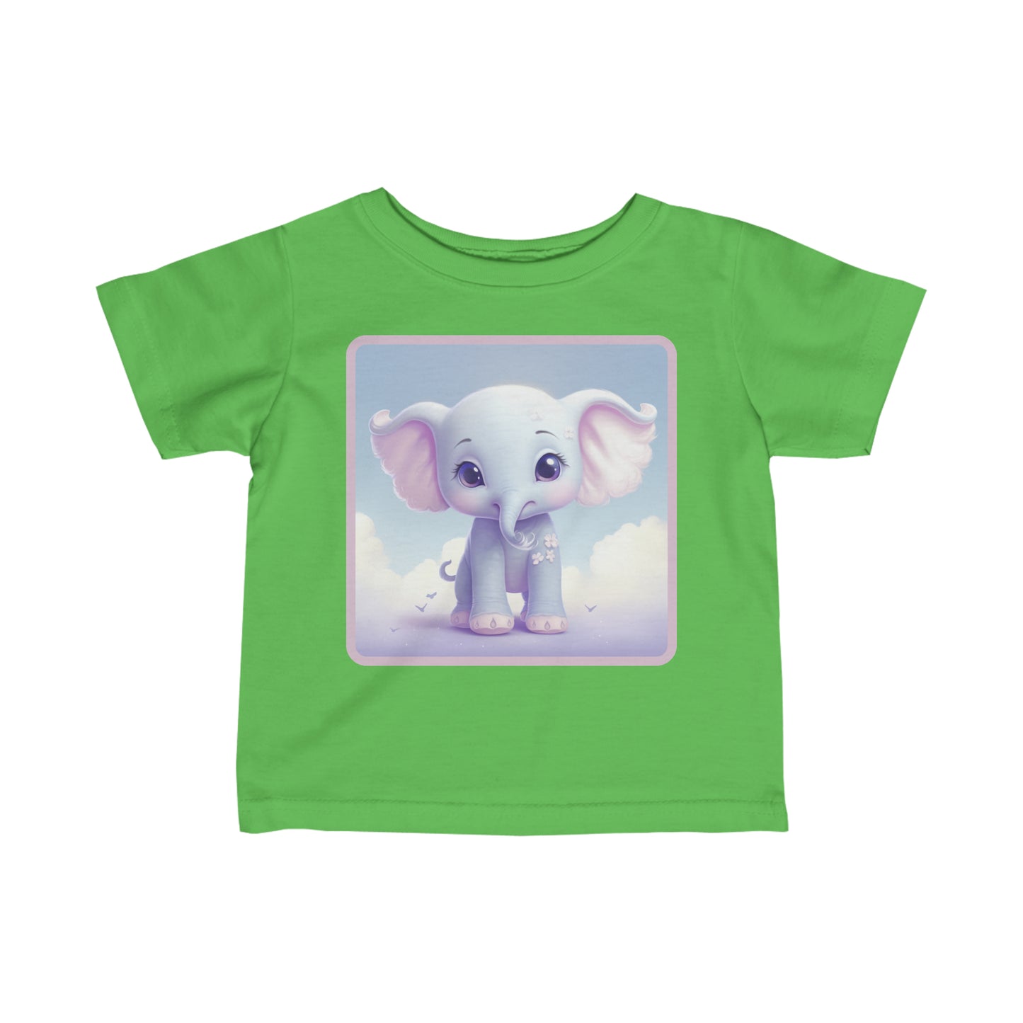 Camiseta Infantil Punto Fino Elefante