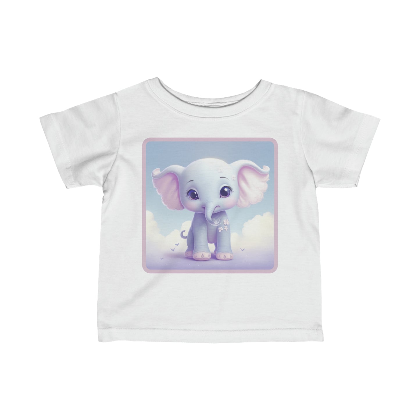 Camiseta Infantil Punto Fino Elefante