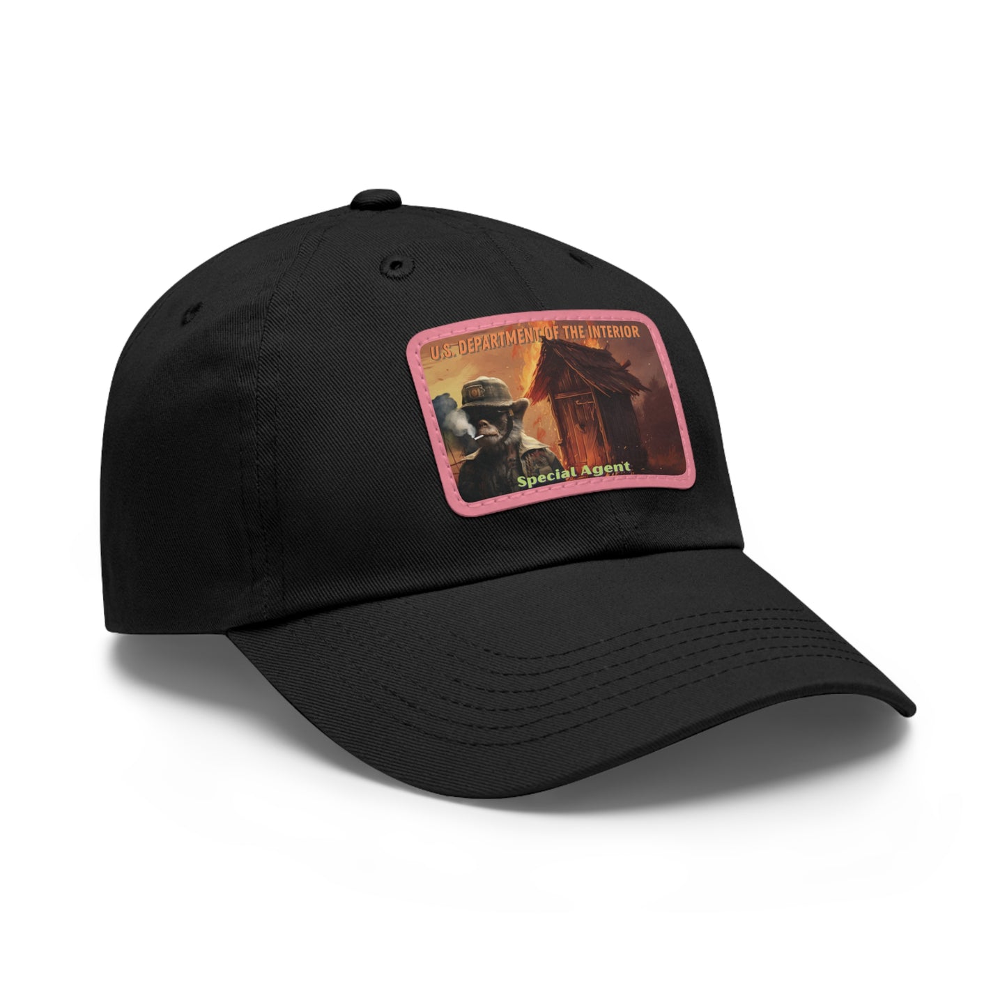 Dad Hat with Leather Patch (Rectangle) Department of the Interior Special Agent