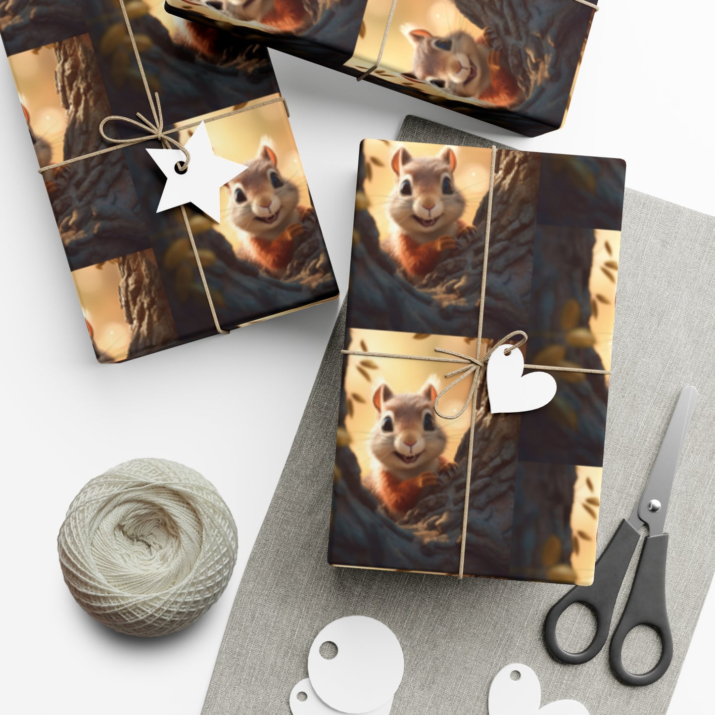 Gift Wrap Papers Merle the Squirrel