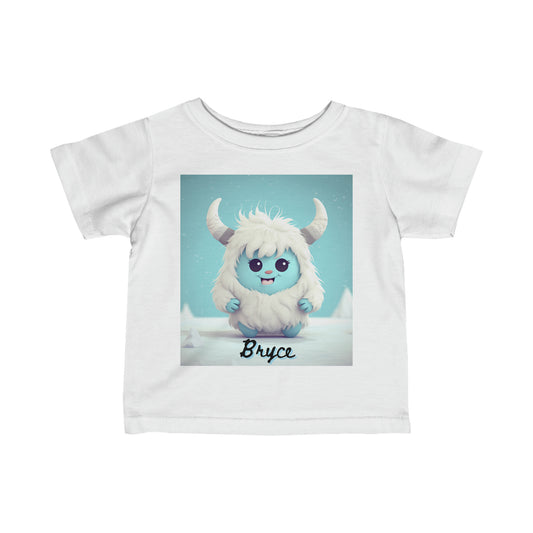 Infant Fine Jersey Tee Yeti Kin Bryce