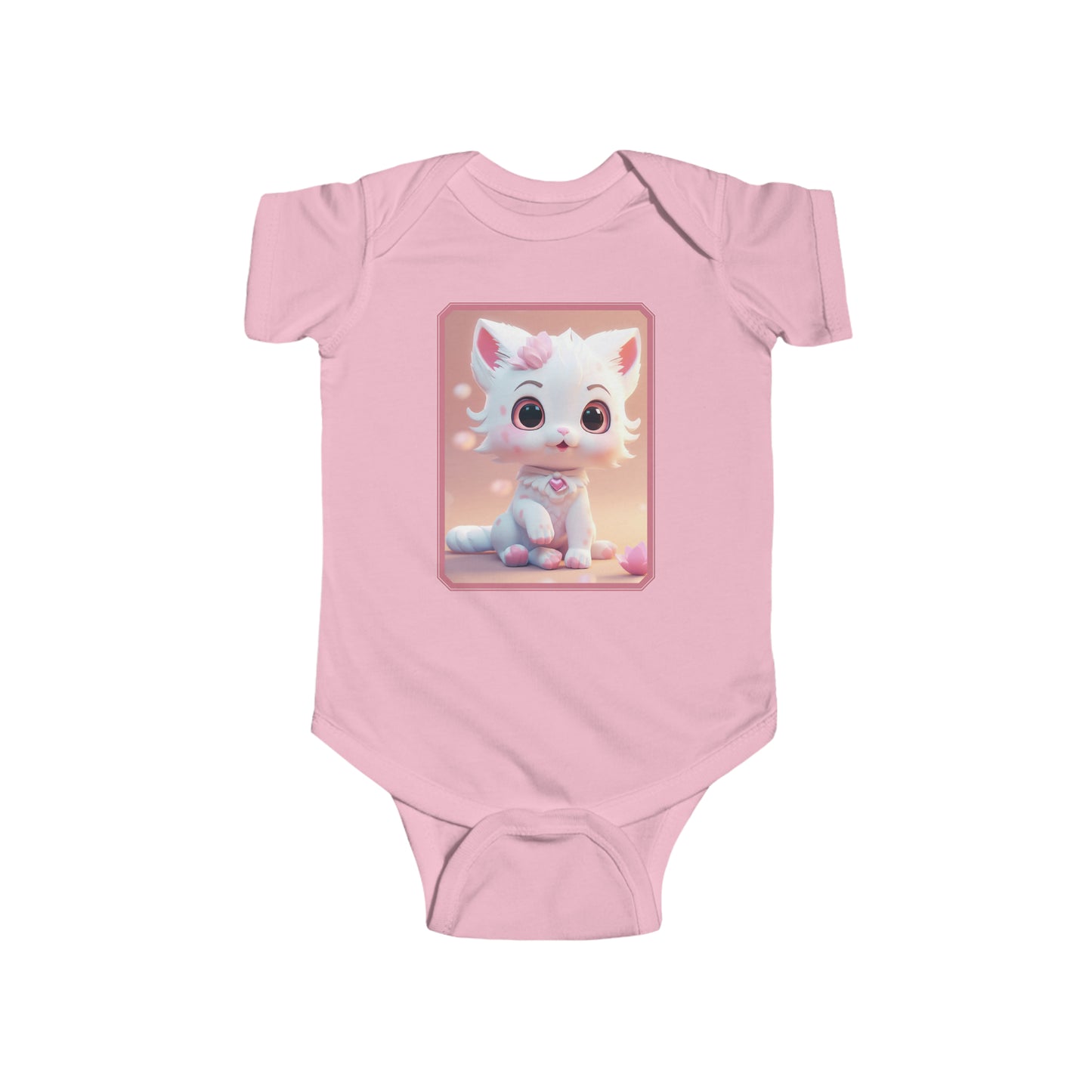 Infant Fine Jersey Bodysuit Cat 2