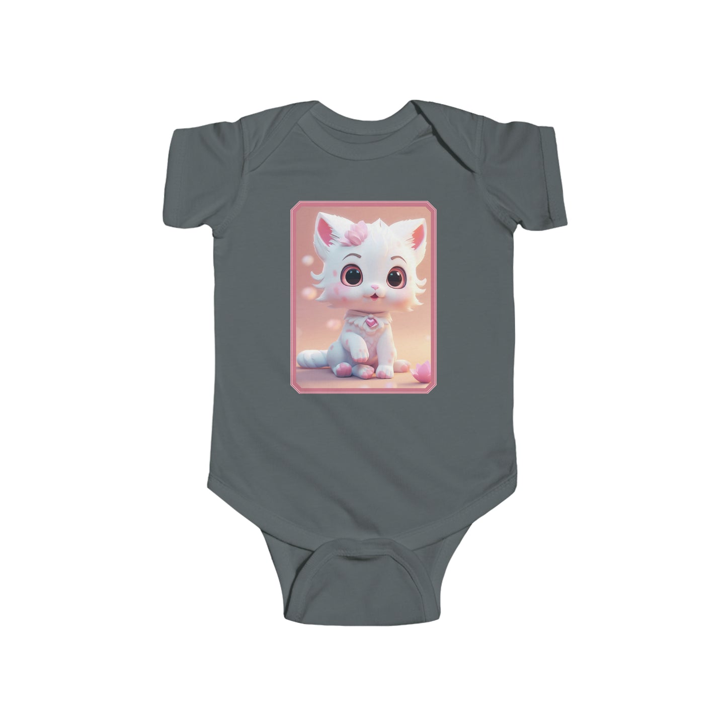 Infant Fine Jersey Bodysuit Cat 2