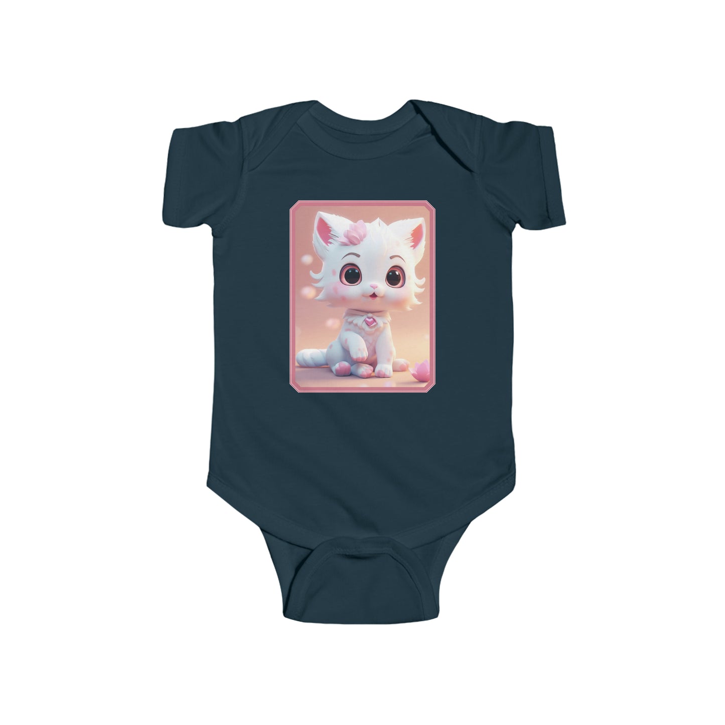 Infant Fine Jersey Bodysuit Cat 2