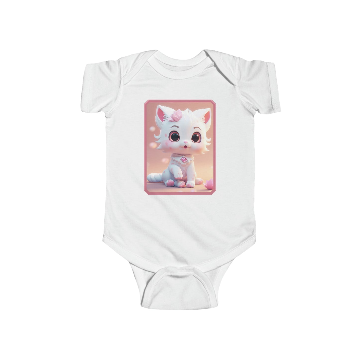 Infant Fine Jersey Bodysuit Cat 2