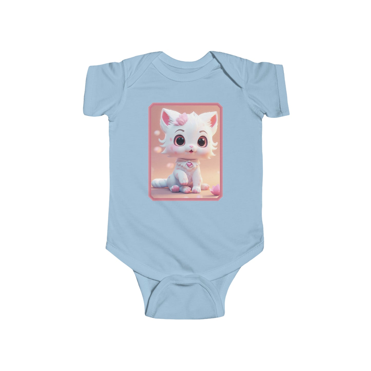 Infant Fine Jersey Bodysuit Cat 2