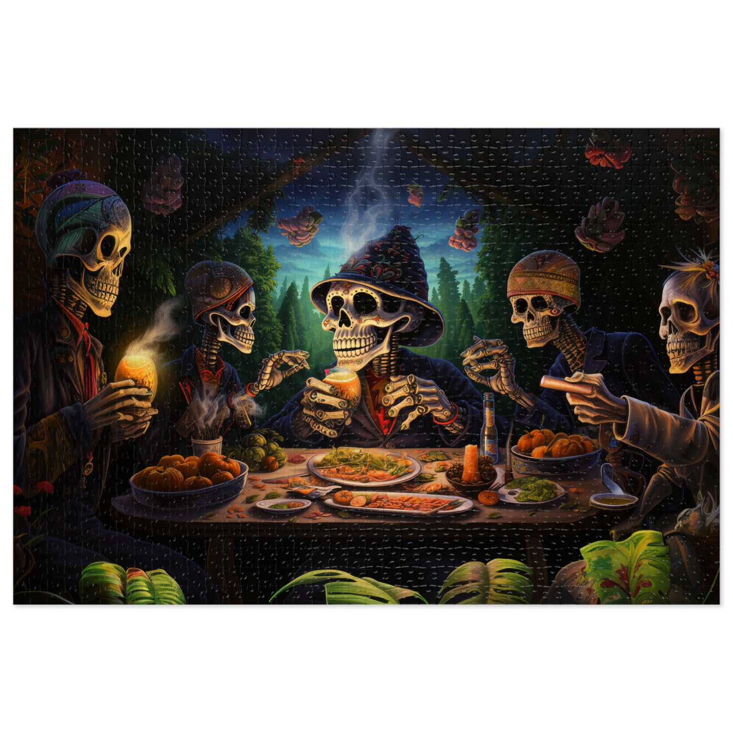 Rompecabezas (30, 110, 252, 500,1000 piezas) Día de Muertos