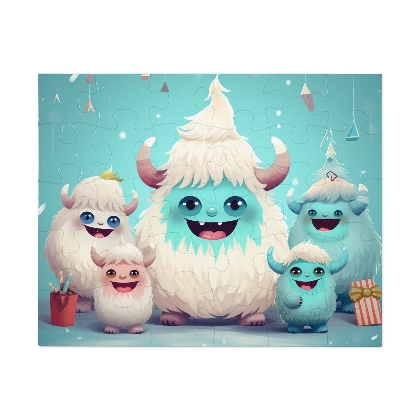 Jigsaw Puzzle (30, 110, 252, 500,1000-Piece) Yeti Kin Party 3