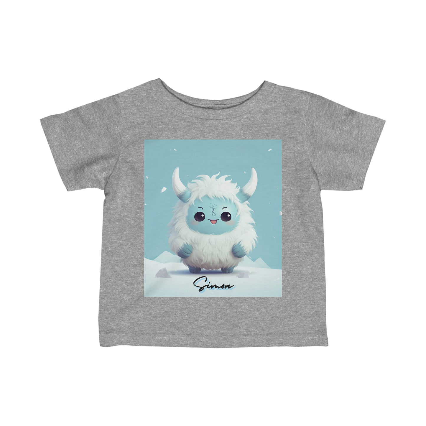 Infant Fine Jersey Tee Yeti Kin Simon