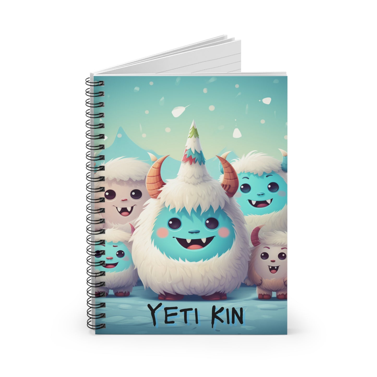 Cuaderno Espiral - Linea Rayada Yeti Kin... Party 8