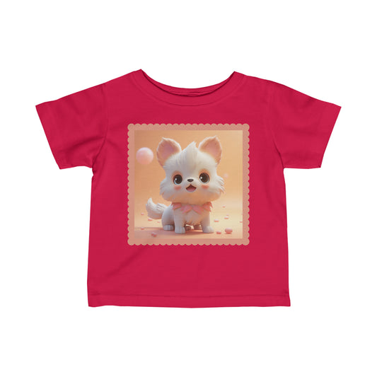 Camiseta Infantil Punto Fino Perro 2