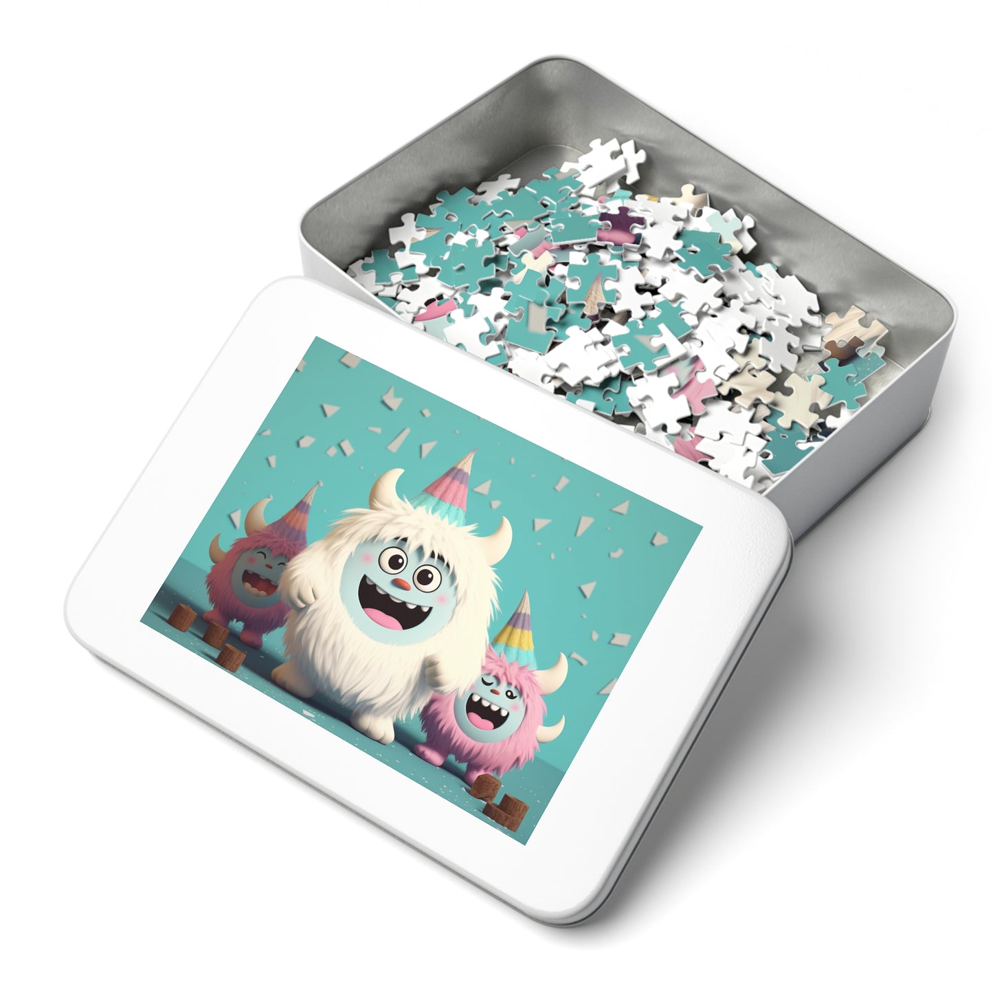 Jigsaw Puzzle (30, 110, 252, 500,1000-Piece) Yeti Kin Party 2