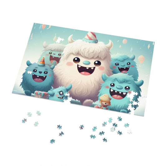 Jigsaw Puzzle (30, 110, 252, 500,1000-Piece) Yeti Kin Party 7