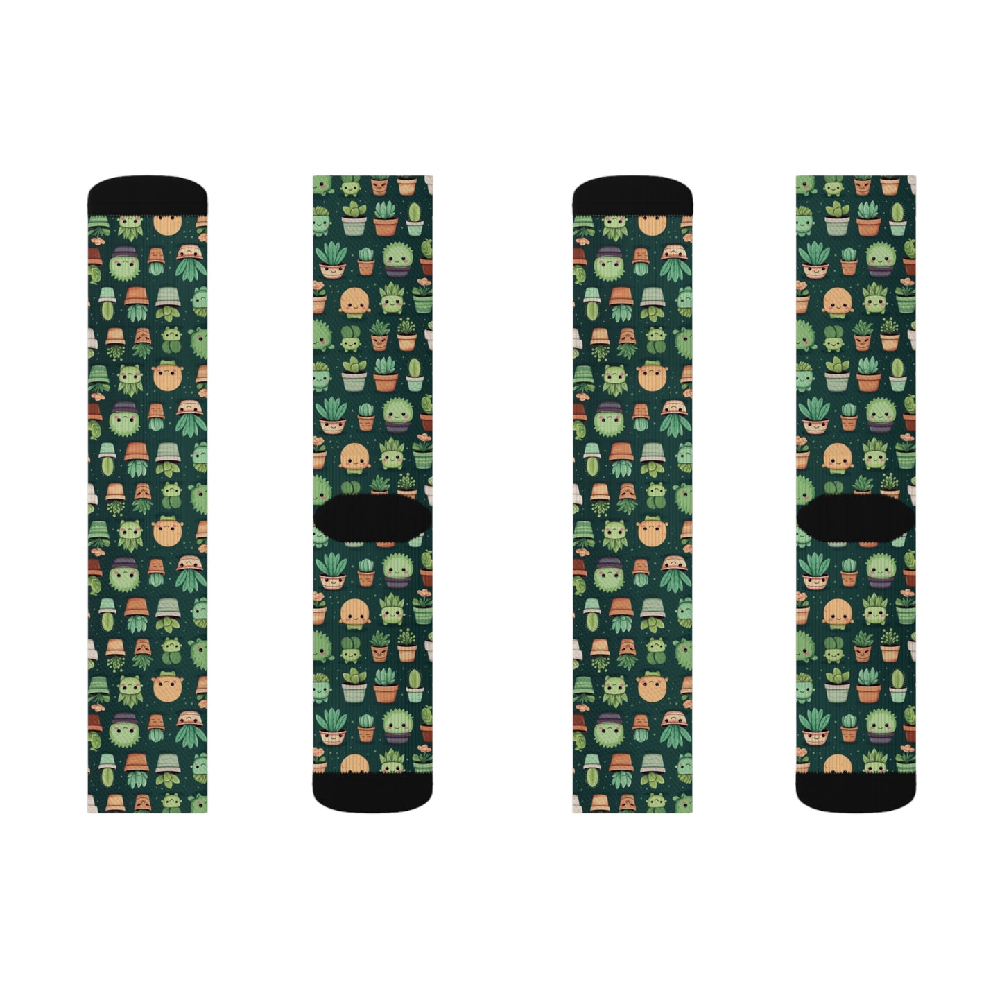 Sublimation Socks Cacti