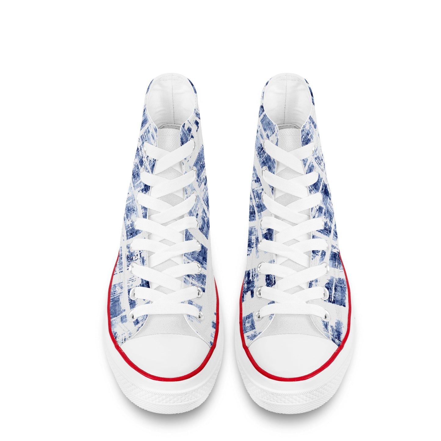 Blueberry High Top Canvas Shoes Womens