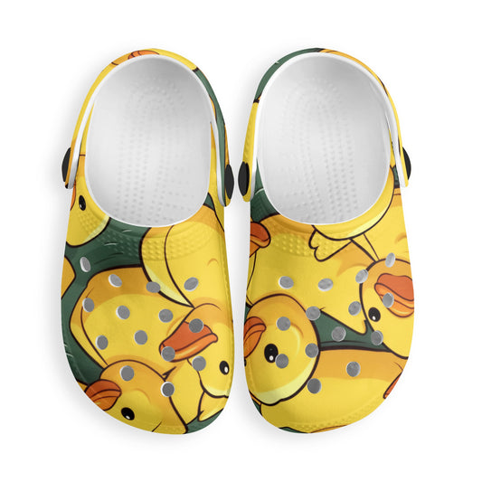 Rubber Duckies Kids' Clogs