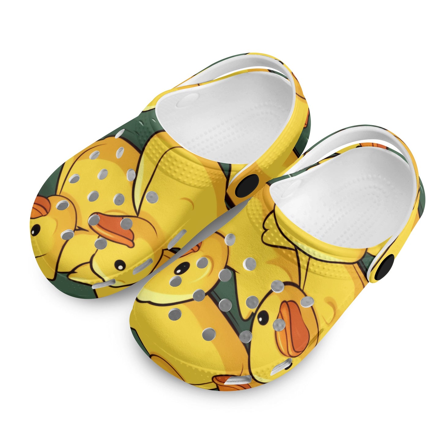 Rubber Duckies Kids' Clogs