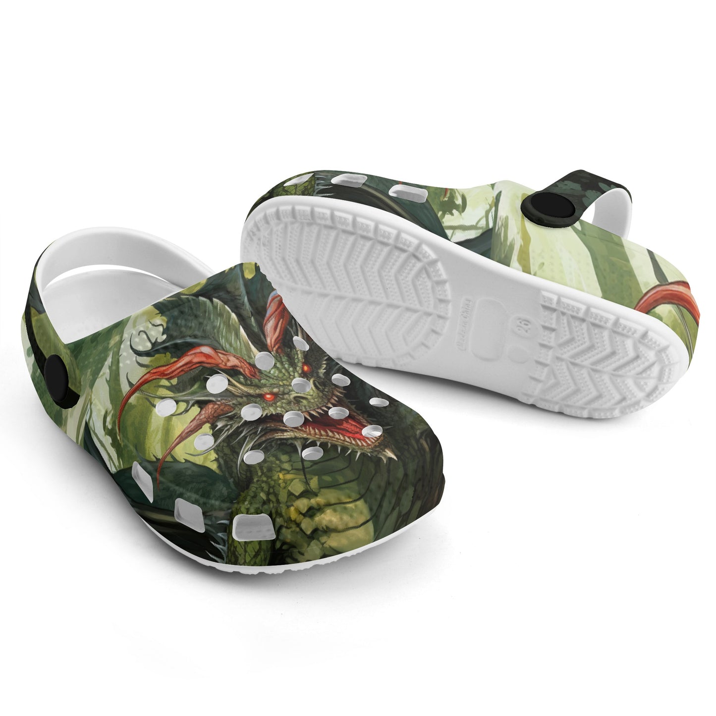 Jabberwocky Dragon Kids' Clogs