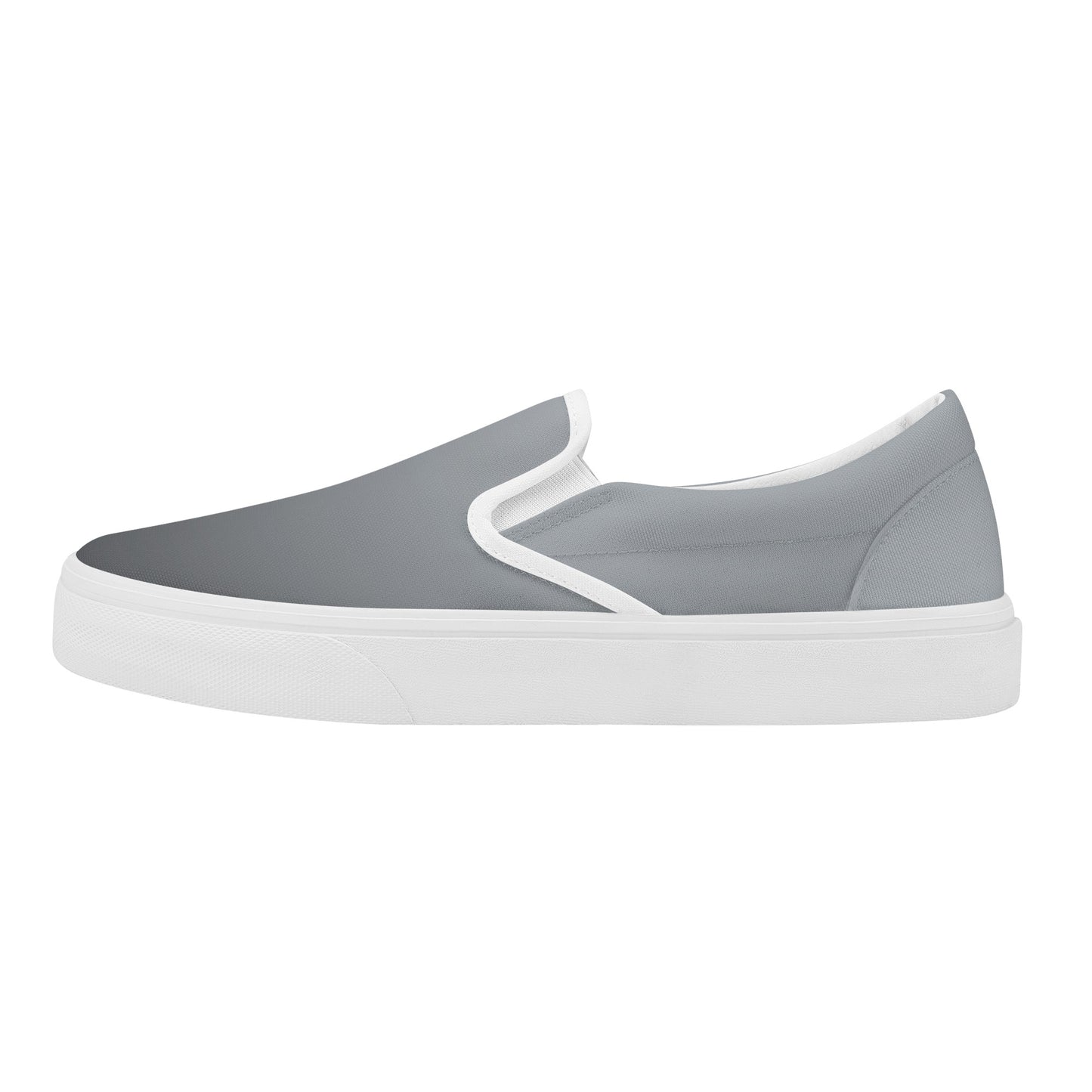 Grey Fade Women's Skate Slip-On Shoes