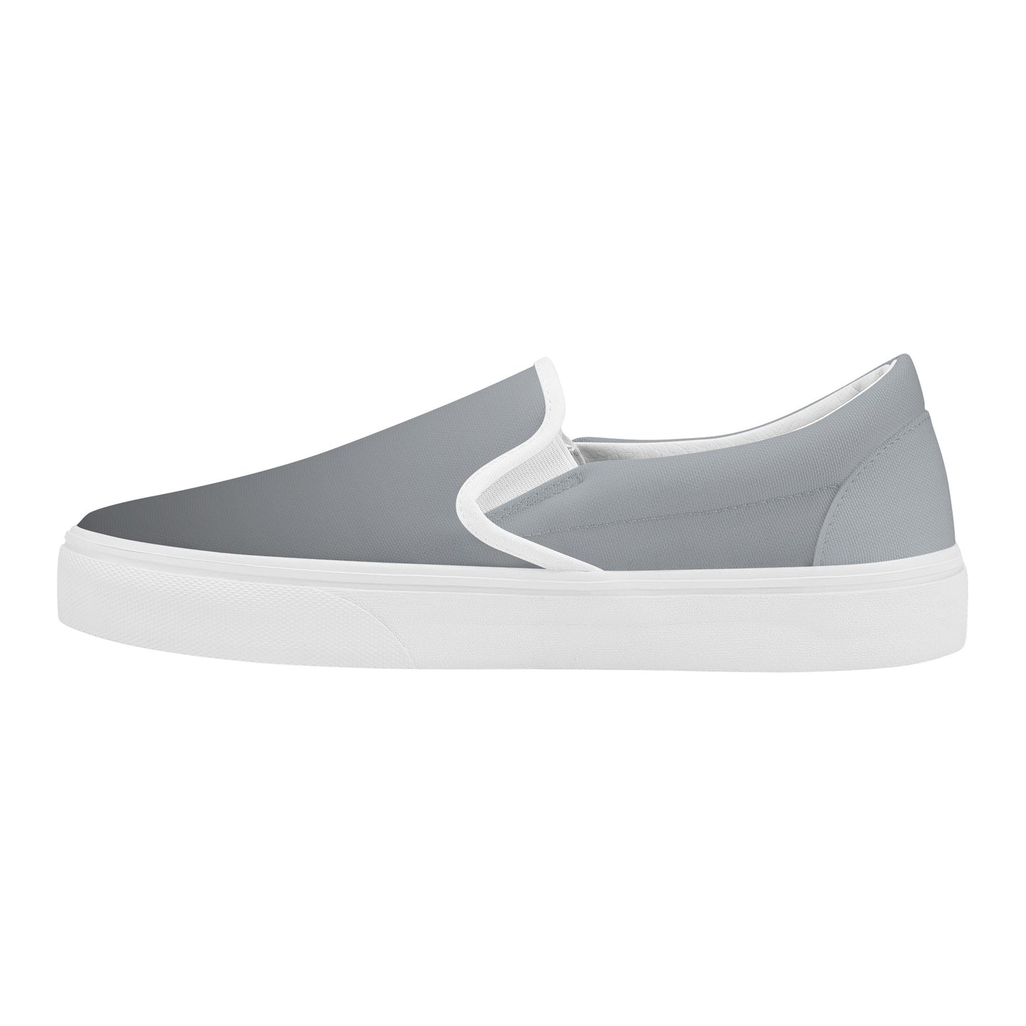 Grey Fade Women's Skate Slip-On Shoes