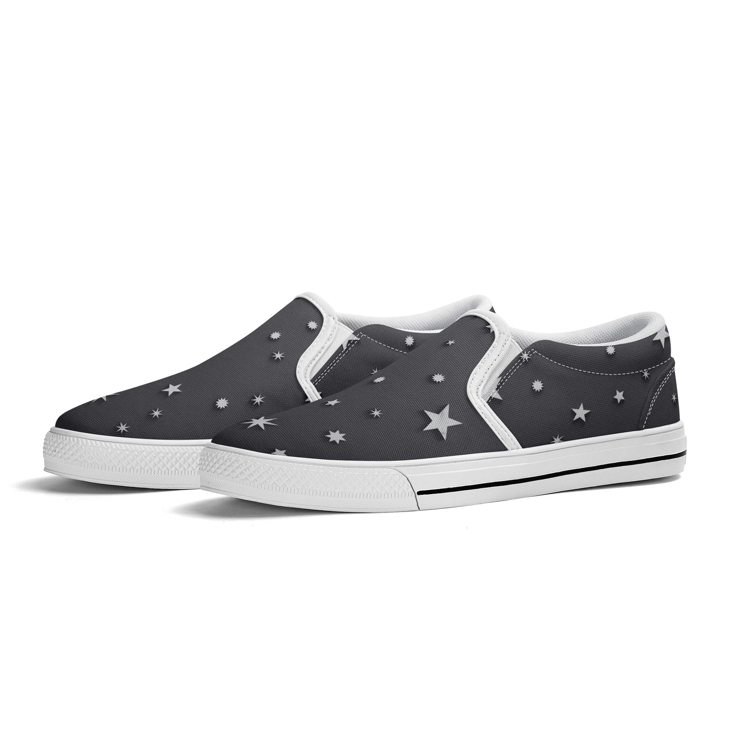 Stars (3D Stars) Women's Slip-On Shoes