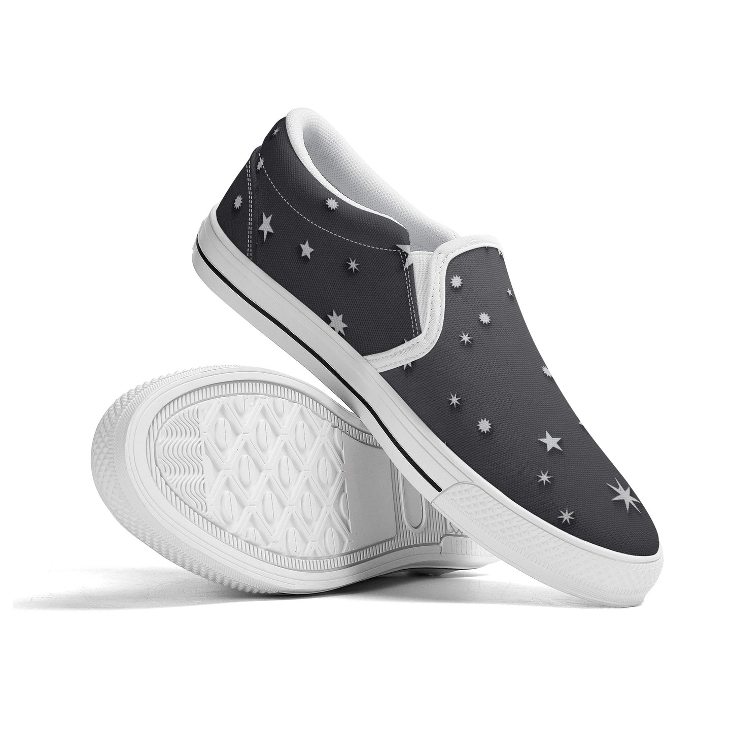 Stars (3D Stars) Women's Slip-On Shoes