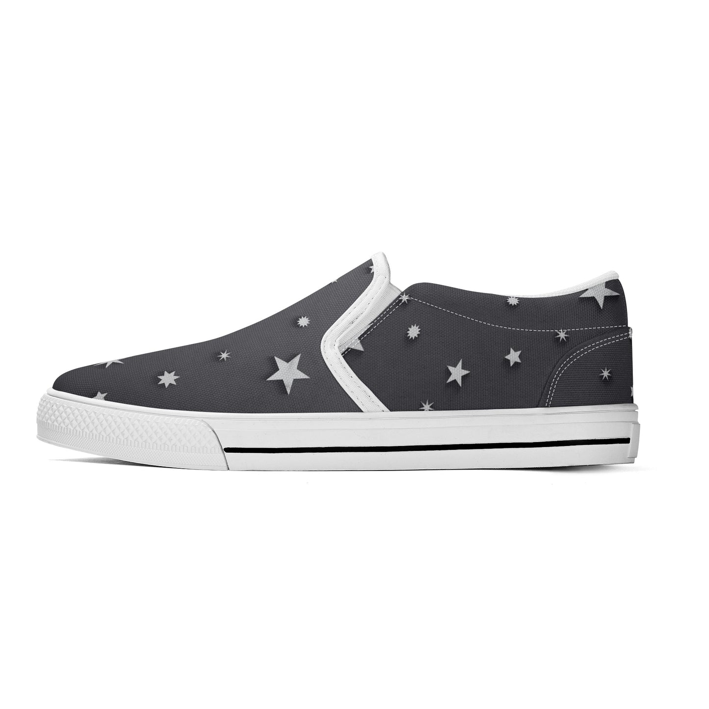 Stars (3D Stars) Women's Slip-On Shoes