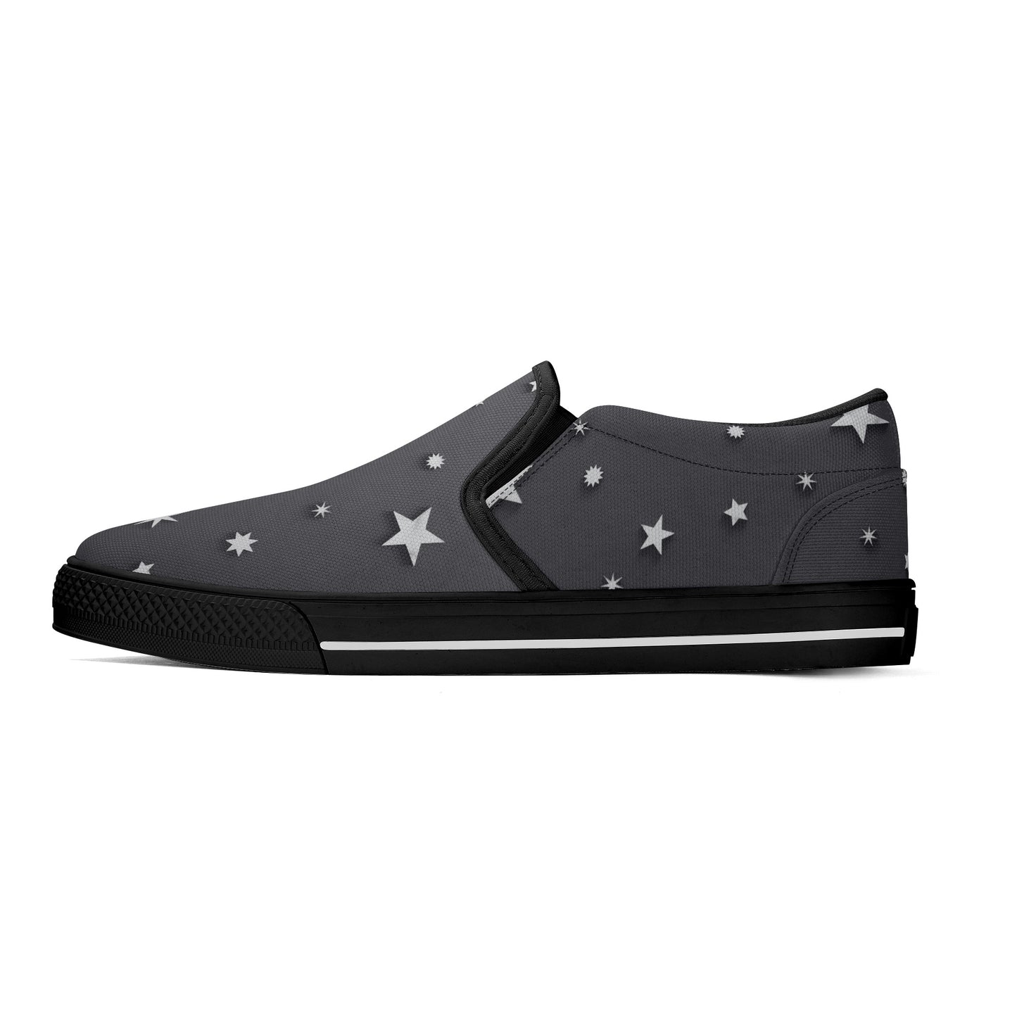 Stars (3D Stars) Women's Slip-On Shoes