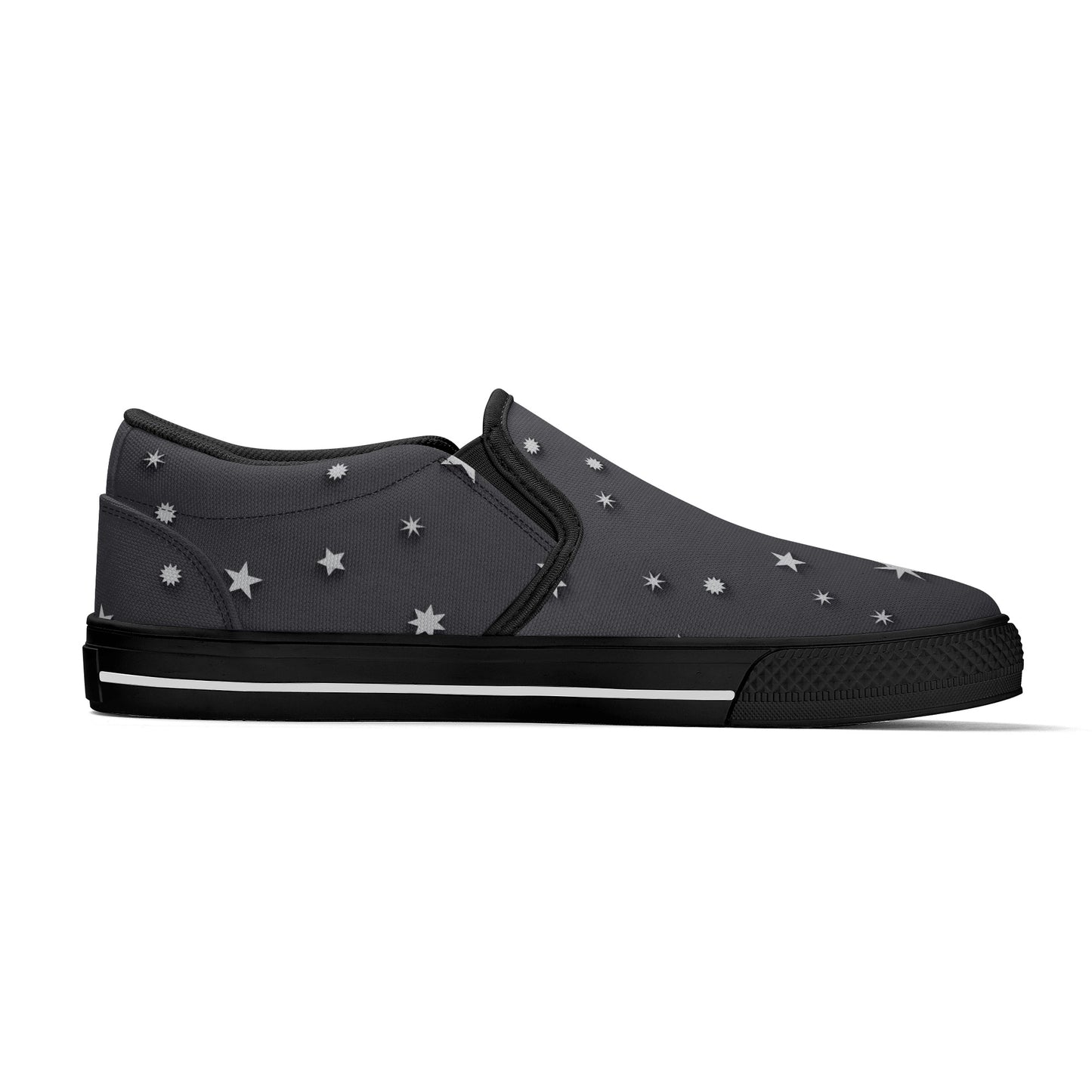 Stars (3D Stars) Women's Slip-On Shoes