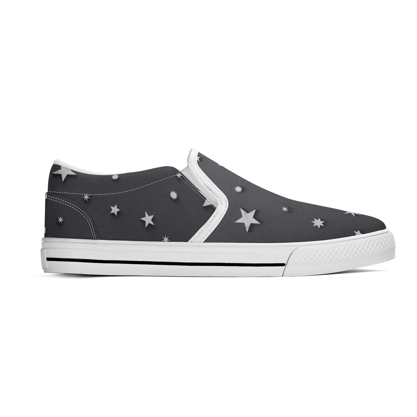 Stars (3D Stars) Women's Slip-On Shoes