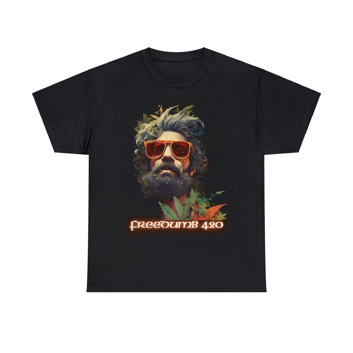 Camiseta unisex de algodón pesado Freedumb 420