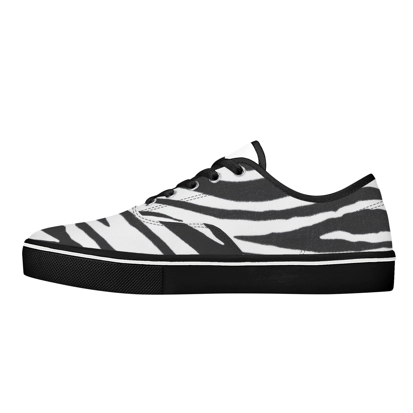 Zebra Print Women's Skate Shoes