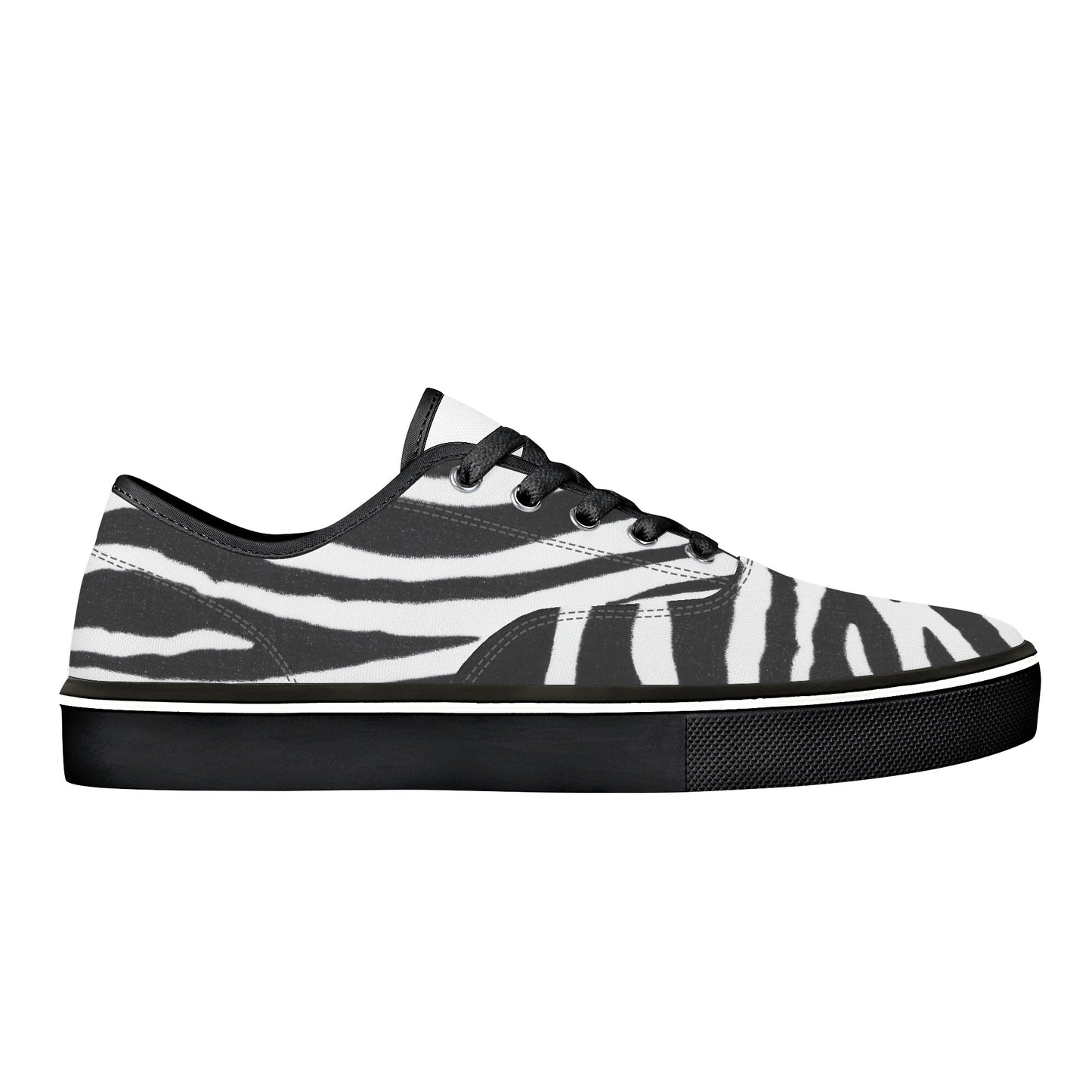 Zebra Print Women's Skate Shoes