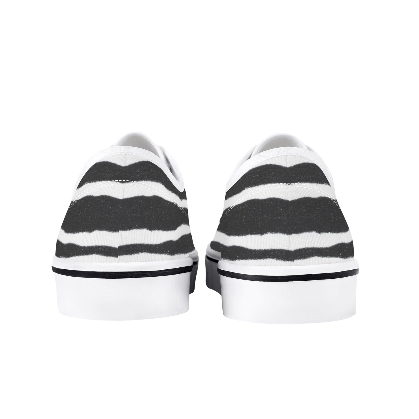 Zebra Print Women's Skate Shoes