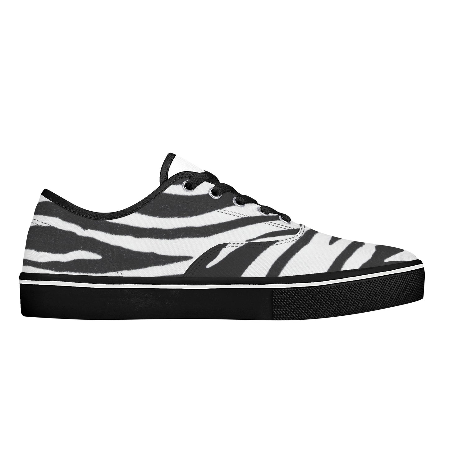 Zebra Print Women's Skate Shoes