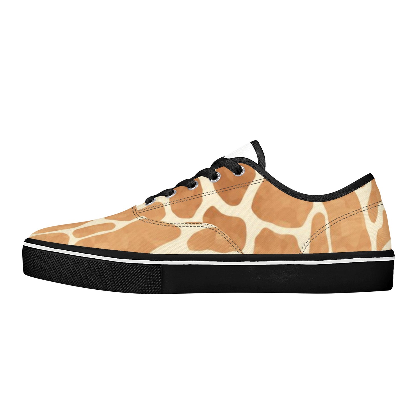 Giraffe Print Women's Skate Shoes