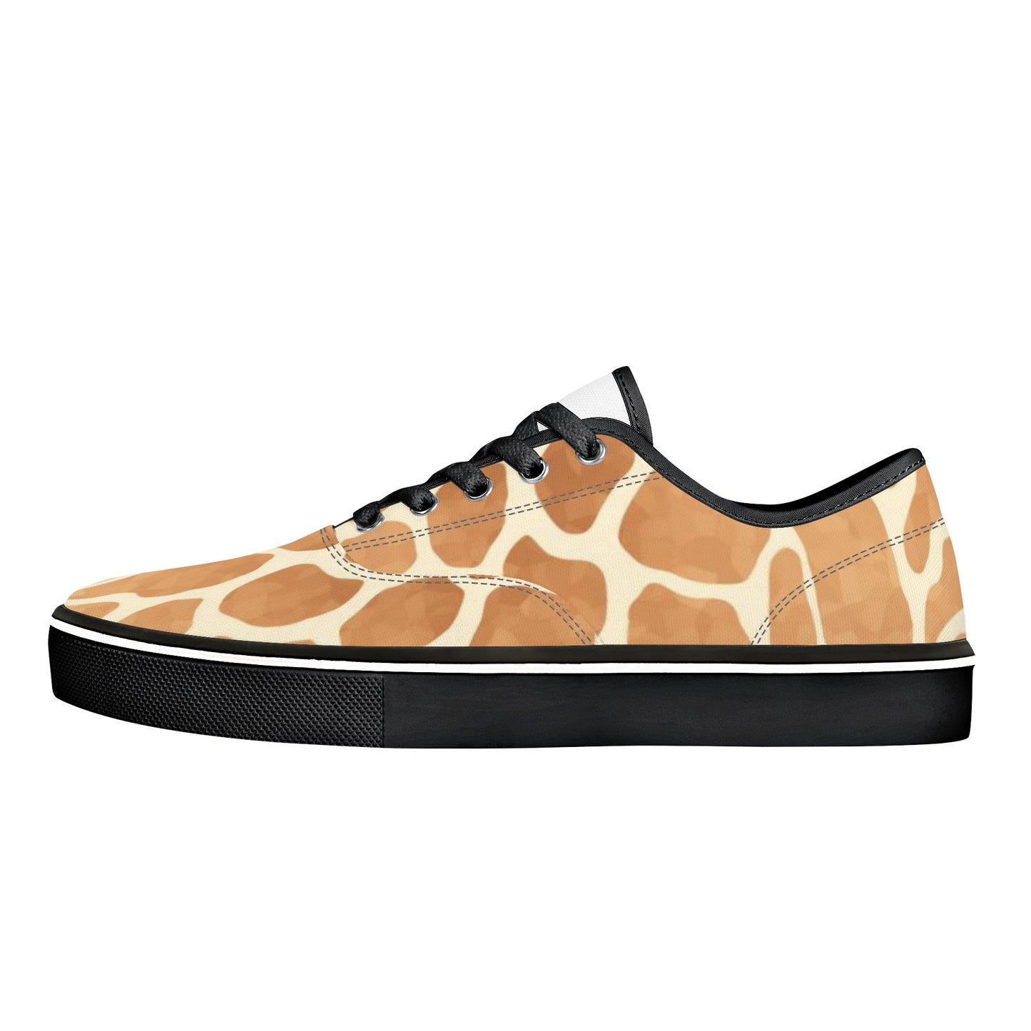 Giraffe Print Women's Skate Shoes