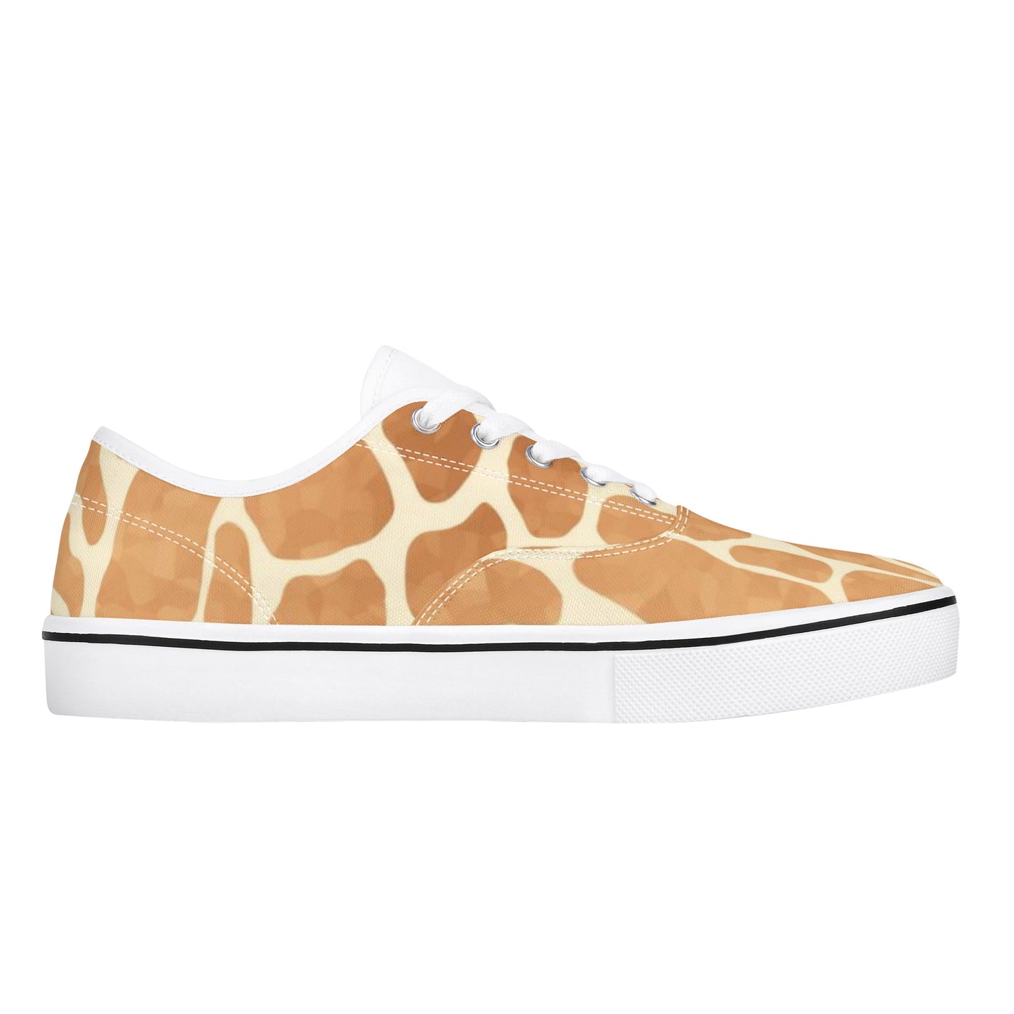 Giraffe Print Women's Skate Shoes