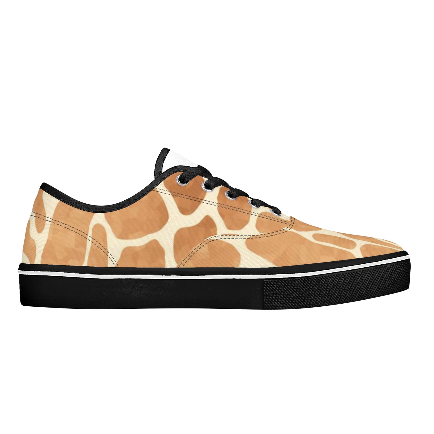 Giraffe Print Women's Skate Shoes