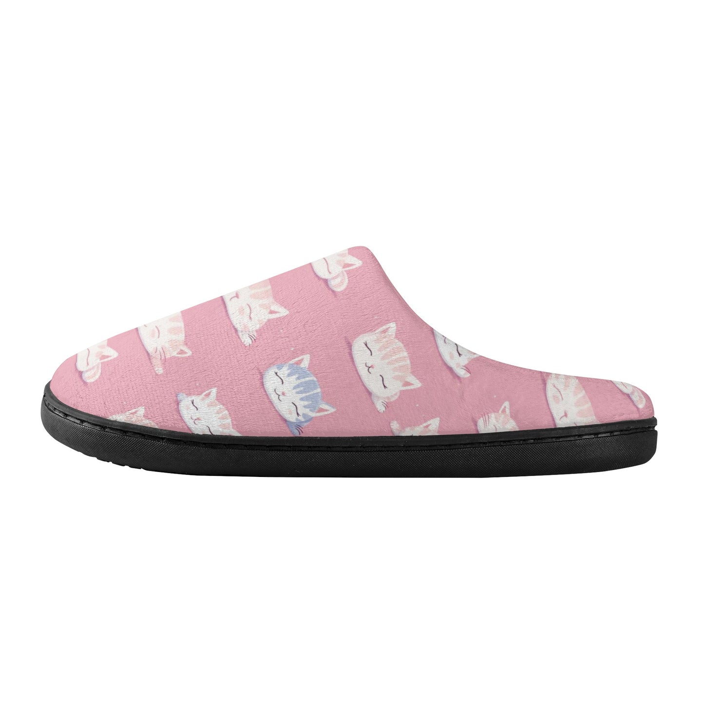 Sleepy Cats Unisex Rubber-Soled Slippers